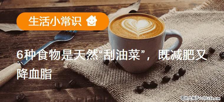 【生活小常识】6种食物是天然“刮油菜”,既减肥又降血脂 - 六盘水生活资讯 - 六盘水28生活网 lps.28life.com